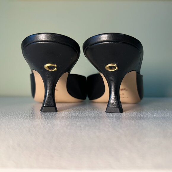 Coach Women's Renn Leather Mule - Picture 6 of 14